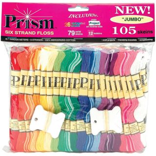 DMC 8.7 yard Prism Floss Jumbo Pack (Case of 150) Today $10.99 2.0 (1