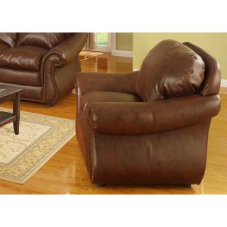 Stanley Tobacco Brown Bonded Leather Chair Today: $410.99