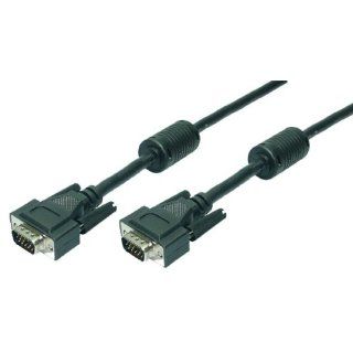 LogiLink VGA Monitor Kabel 5m 14 pin schwarz: Computer
