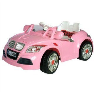 Kinderauto Elektroauto Sommer Cabrio Pink ( Player, Sicherheitsgurt
