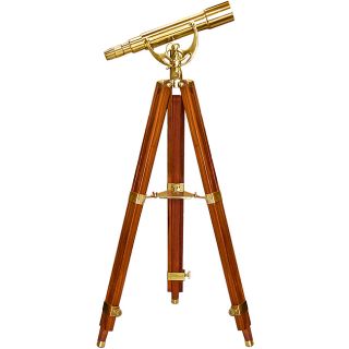 50mm Brass SpyScope with Mahogany Tripod See Price in Cart 3.0 (2