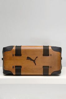 Puma  Classic Small Black Walnut Wood Cargo Bag for men