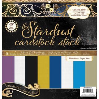 DCWV Stardust Solid 48 sheet Cardstock Stack (12x12)