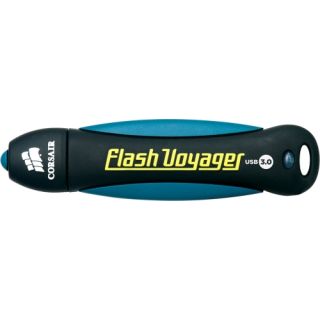 Corsair Flash Voyager 32 GB USB 3.0 Flash Drive   Black, Blue Today: $