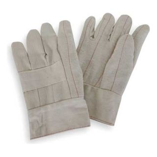 Condor 4TJY2 Heat Resist. Gloves, L, Canvas Cotton, PR