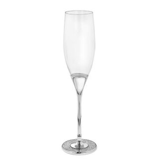 Glitter Base Champagne Toasting Flutes (Set of 2)