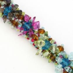 Glass Bead Isabela Wildflower Bracelet (Guatemala)
