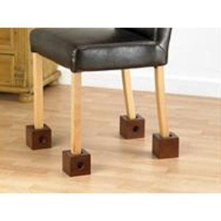Stuhlfüße Blox [13 cm hoch, 4 Stück] Holz (401007) 