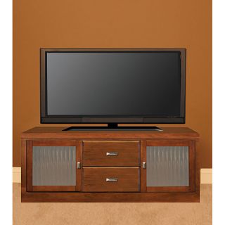 CustomHouse Cabinetry 60 inch Cherry TV Console