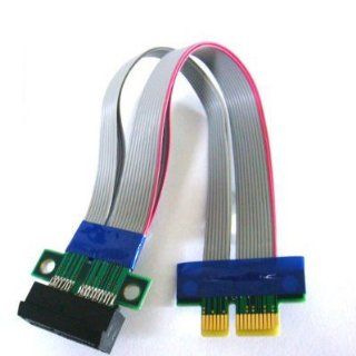 PCIe PCI Express x1 Extender Karte Flex Flachband Kabel 