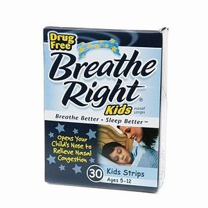 Breathe Right Kids / Besser Atmen Nasenstrips Nasenpflaster für