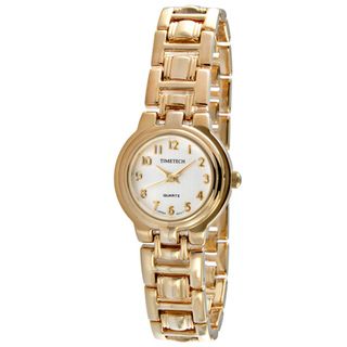 Timetech Womens Goldtone Bracelet Watch