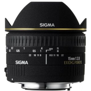 Sigma 15mm F2.8 EX DG Diagonal Fisheye Lens for Nikon