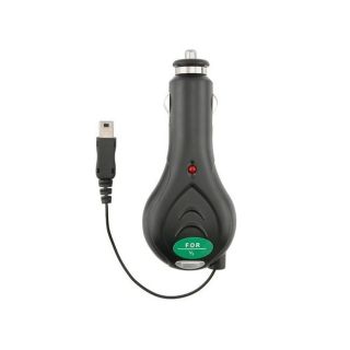 Retractable Mini USB Car Charger for BlackBerry Bold 9000