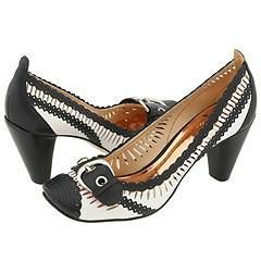 Bronx Shoes Landra 73461 White/Black Lissy