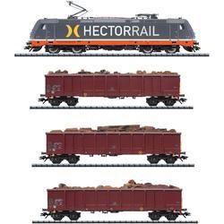 Set de train H0 Hectorrail et Cargo vert   Locomotive électrique 241