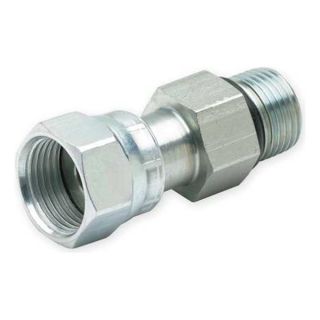 Parker 8 F65OL S Straight Thread Swivel Connector, 1/2 In
