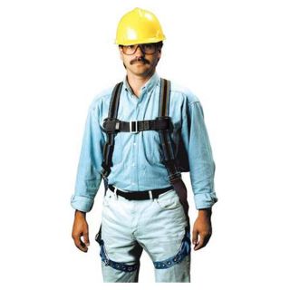 Miller By Honeywell E650D 4/UBL Full Body Harness, Universal, 400 lb., Blue