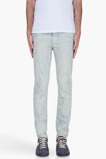 Marc By Marc Jacobs Marbled Blue Damon Jeans for men