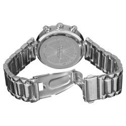 Akribos XXIV Womens Crystal Chronograph Bracelet Watch