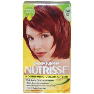 Garnier Nutrisse Nourishing Color Creme #66 True Red Hair Color